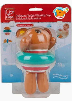 Swimmer Teddy Wind-Up Toy - Victoria's Toy Station