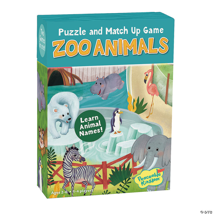 ANIMALS AT THE ZOO MATCH UP - Victoria's Toy Station