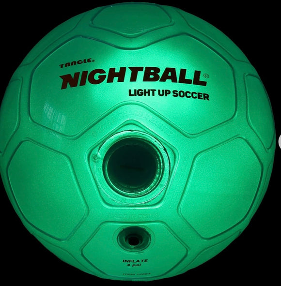 Green Night Ball Soccer