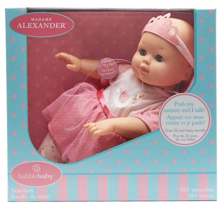 Pink Swan Babble Baby - Victoria's Toy Station