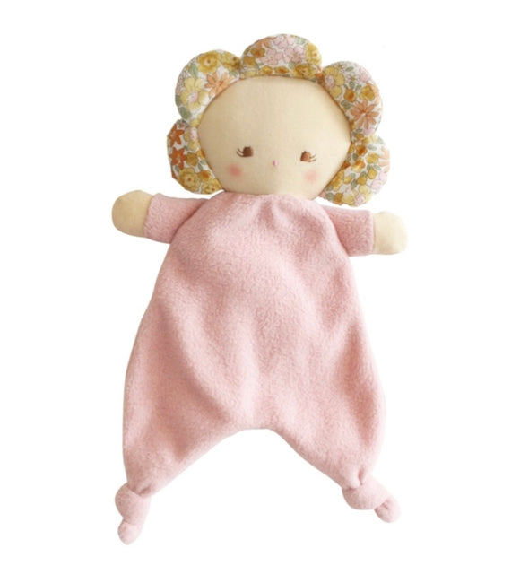 Sweet Marigold Flower Baby Comforter