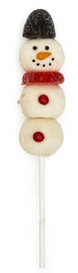 Snowman Marshmallow & Jelly Candy Lollipop