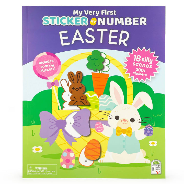 Easter: My Very First Sticker by Number activity book - Victoria's Toy Station