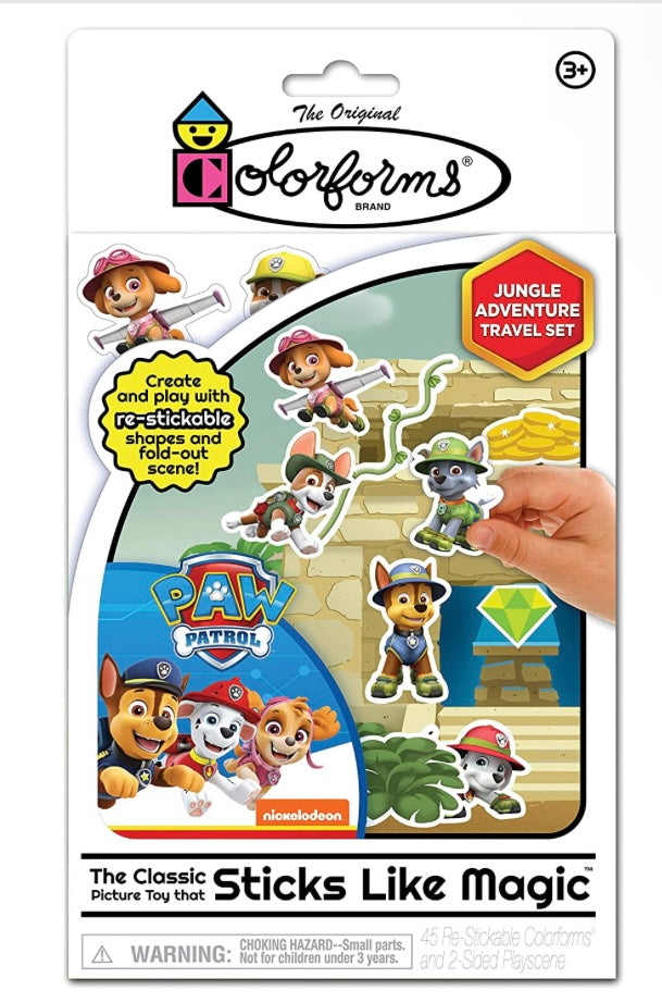 Colorforms Travel Set Paw Patrol - Victoria's Toy Station