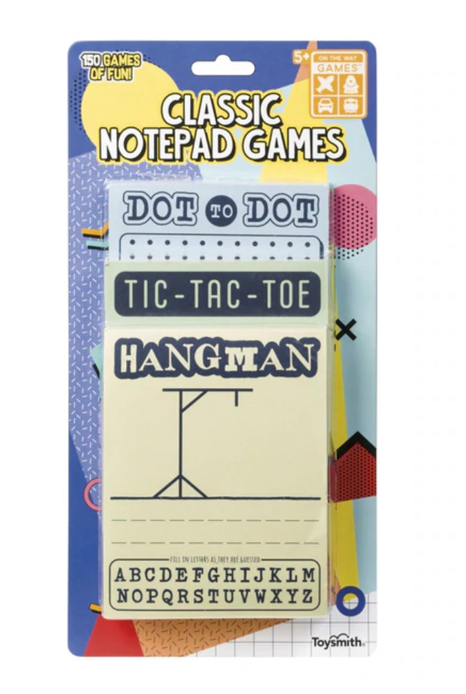 Classic Notepad Games - Victoria's Toy Station