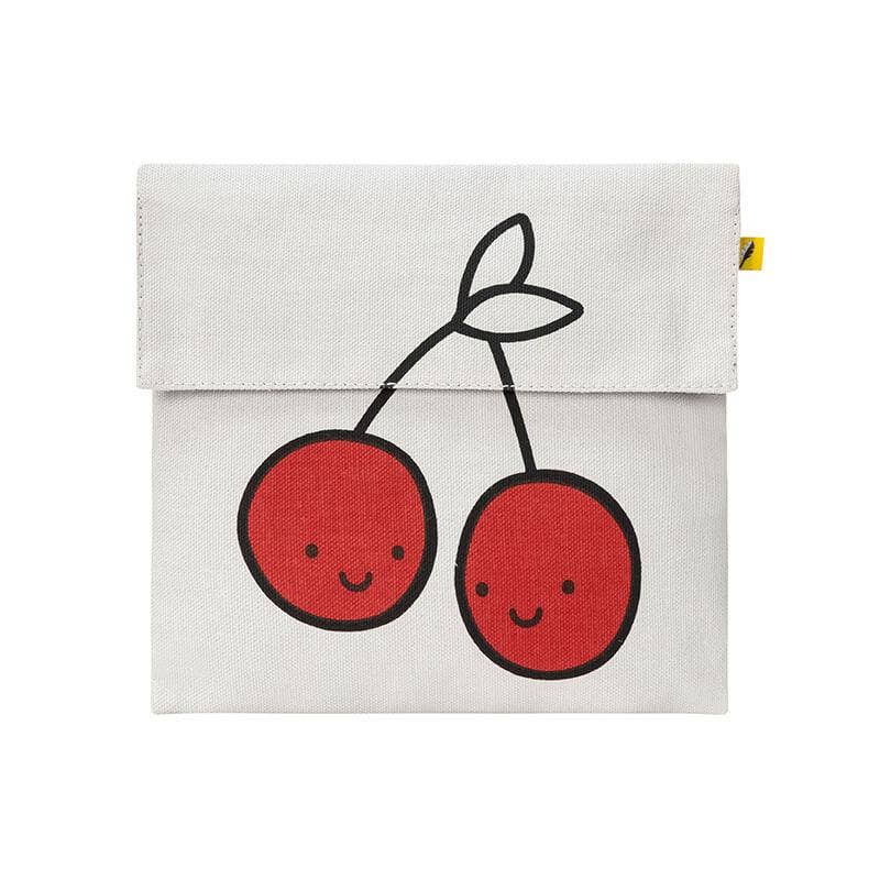 Flip Snack Sack - Cherries Red