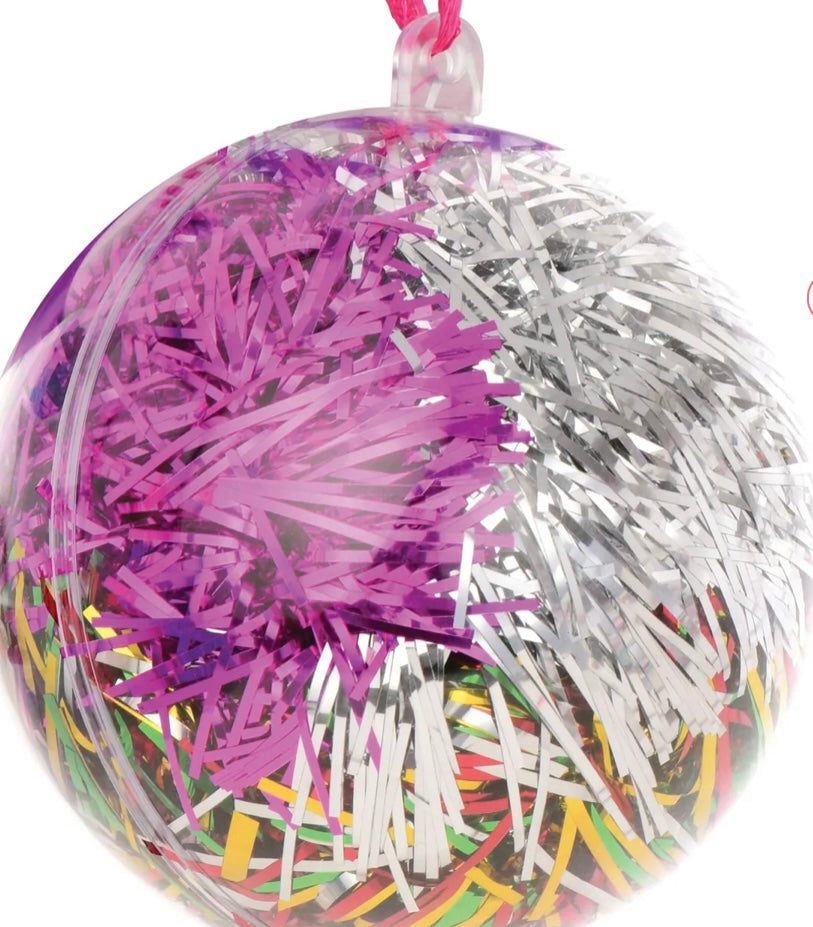 Tinsel Ornament Scrunchie Set - Victoria's Toy Station