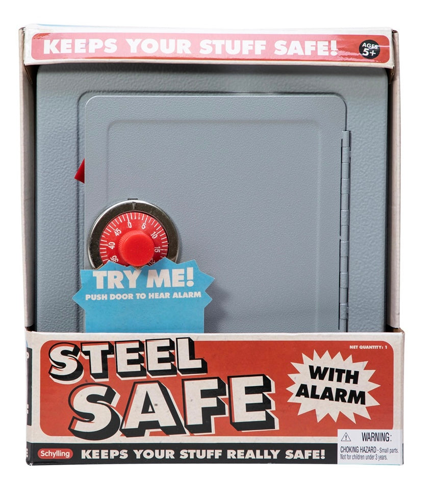 STEEL SAFE W/ ALARM