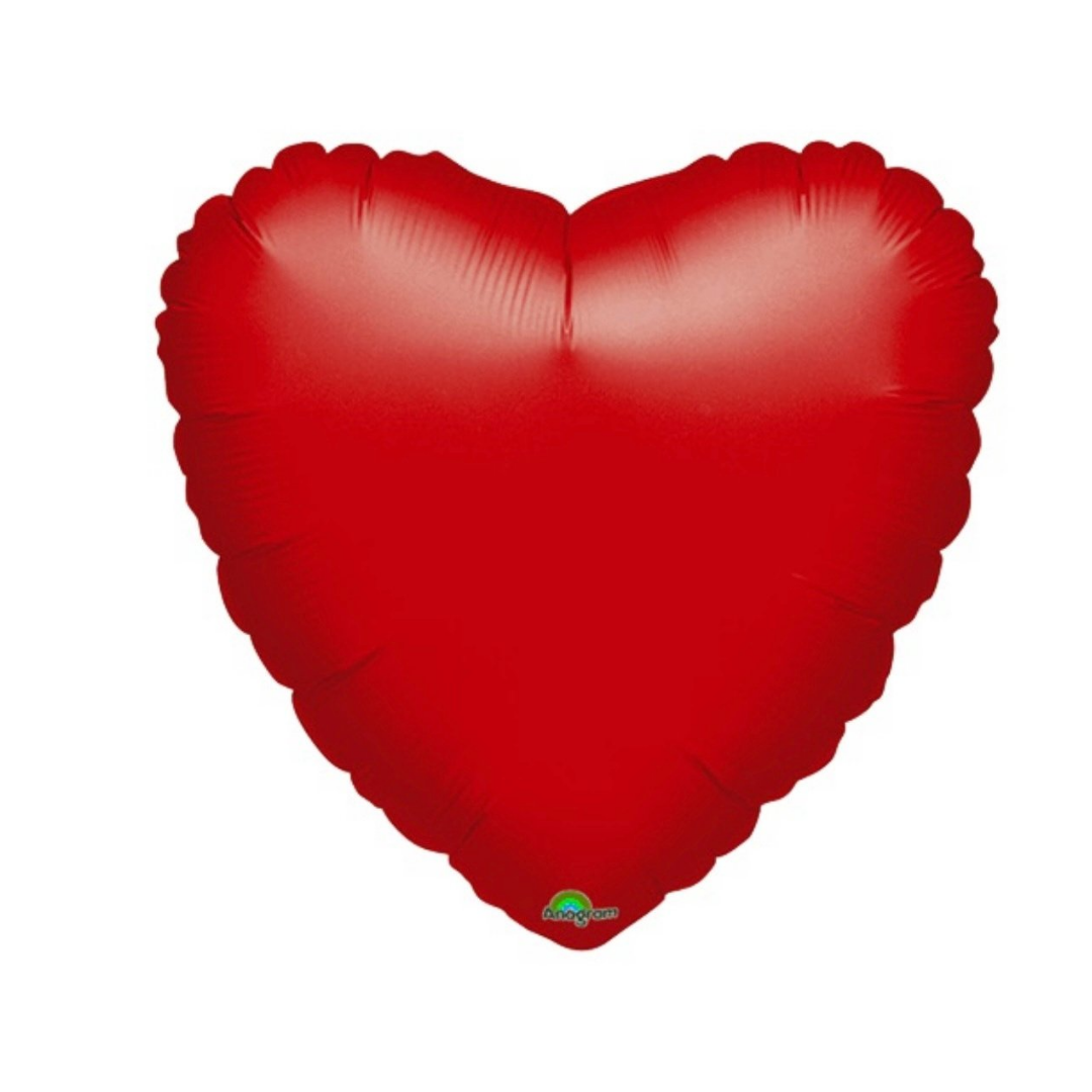 35" Red Foil Heart Balloon - Victoria's Toy Station