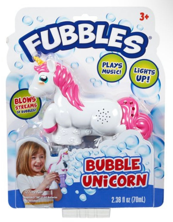 Fubbles Unicorn Bubble Blaster