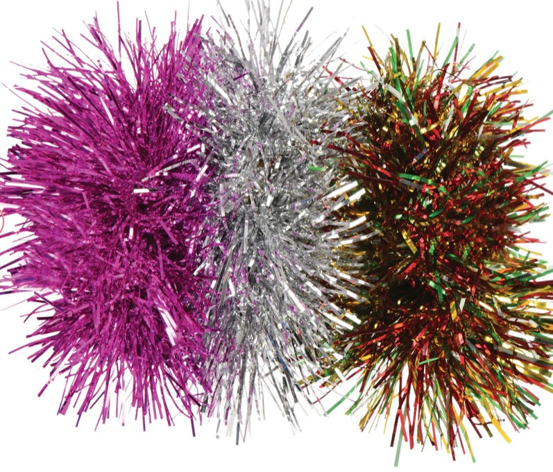 Tinsel Ornament Scrunchie Set - Victoria's Toy Station