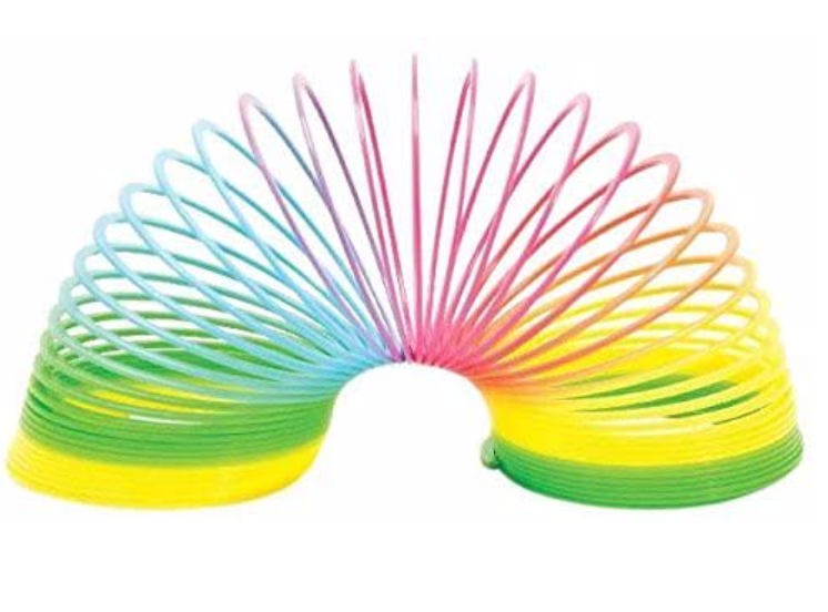 Toy Jumbo Rainbow Slinky - Victoria's Toy Station