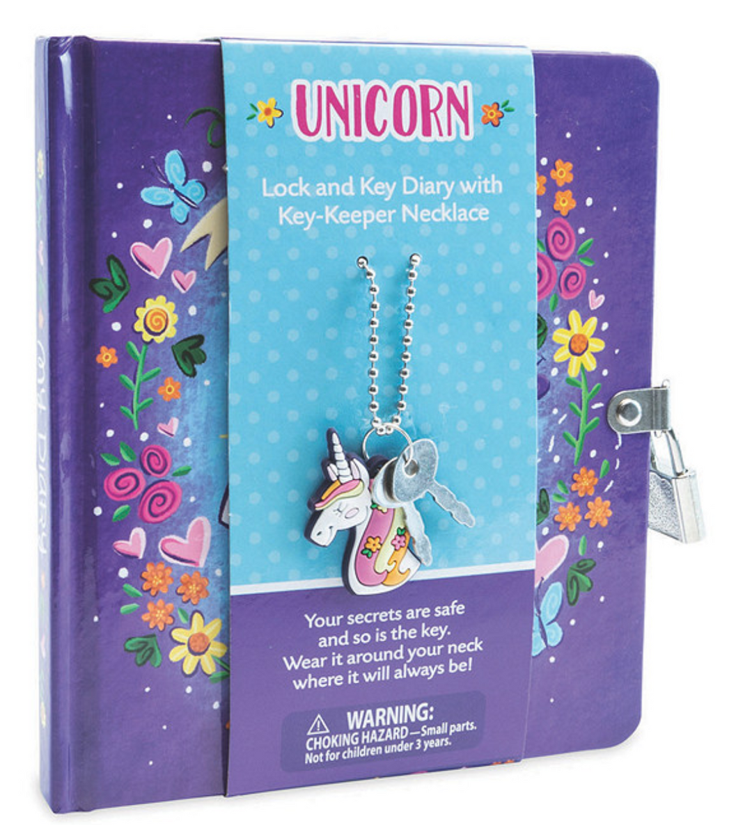 Unicorn Diary and Necklace