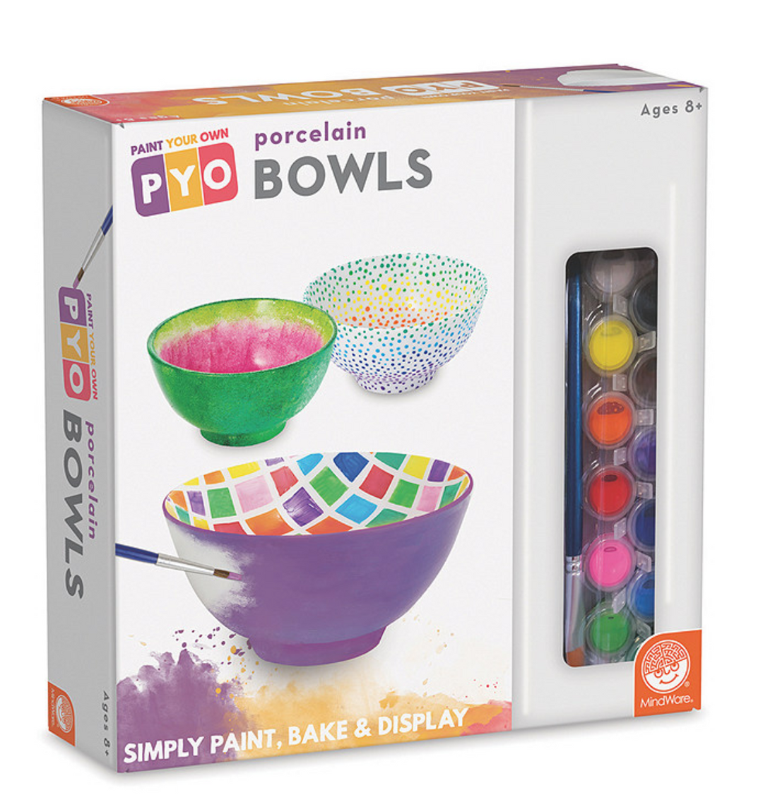 Paint Your Own Porcelain Bowls - Victoria's Toy Station