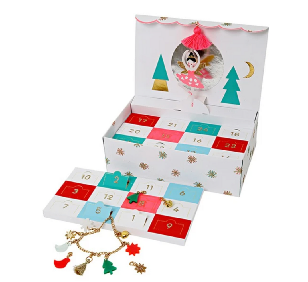 Nutcracker Advent Charm Bracelet - Victoria's Toy Station