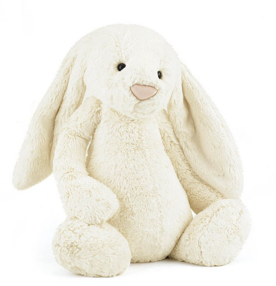 JellyCat Bashful Cream Bunny (Sizes Available)