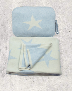 Stars Sky/Natural Blanket set