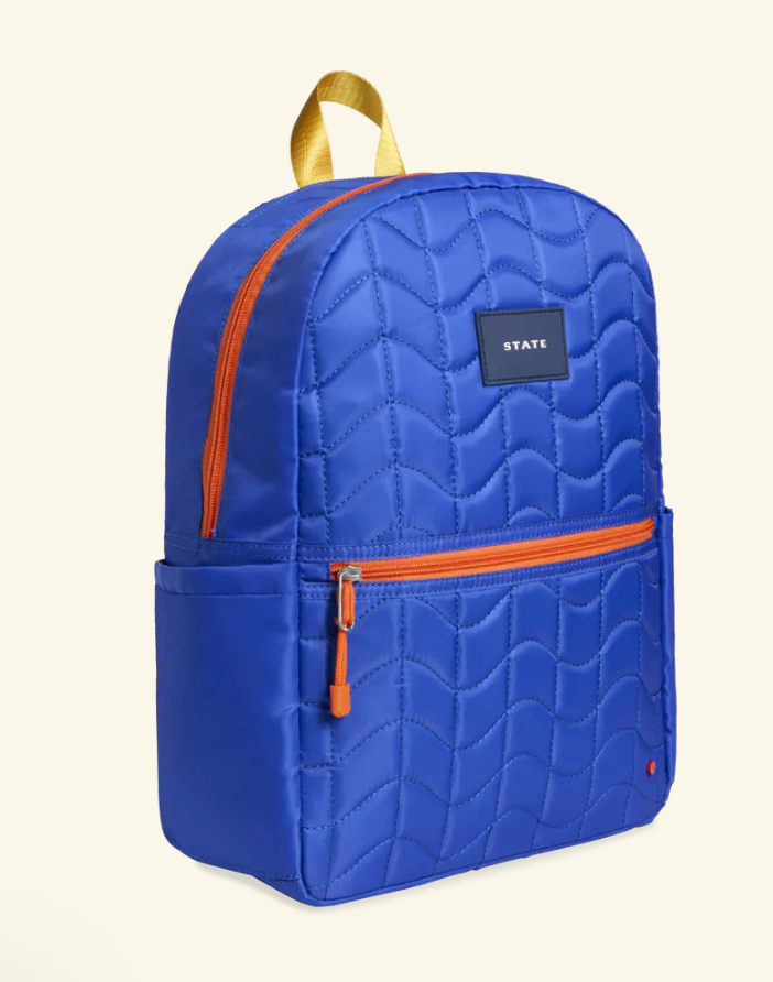 STATE Blue Wiggly Puffer Kane Backpack - Victoria's Toy Station