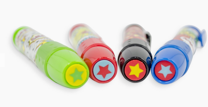 Comic Attack Erasers - Victoria's Toy Station