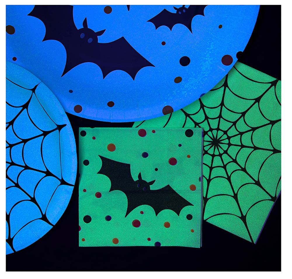 Batty Night Glow Napkins - Victoria's Toy Station