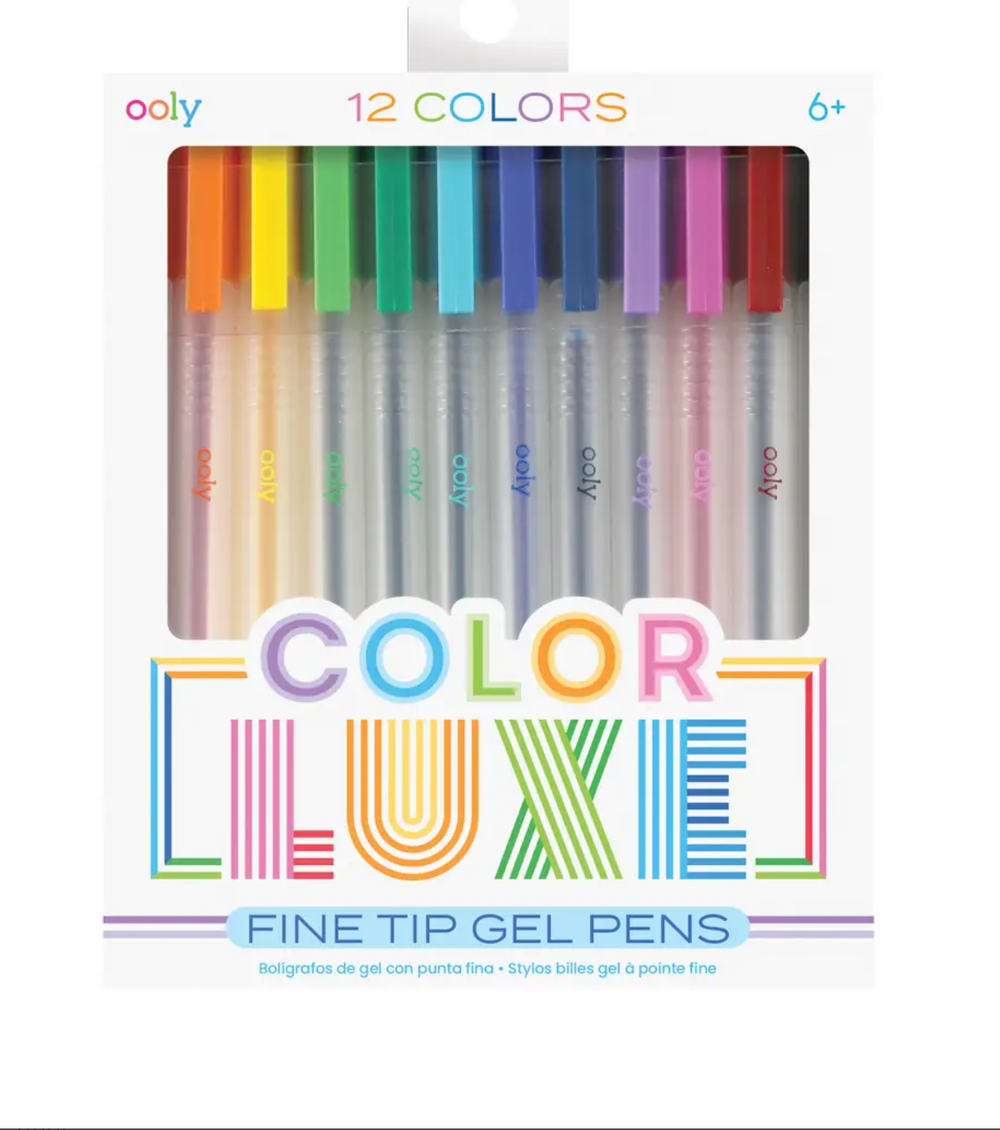 Color Luxe Gel Pens - Victoria's Toy Station