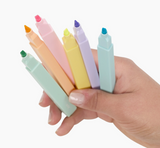 Color Block Highlighters - set of 6