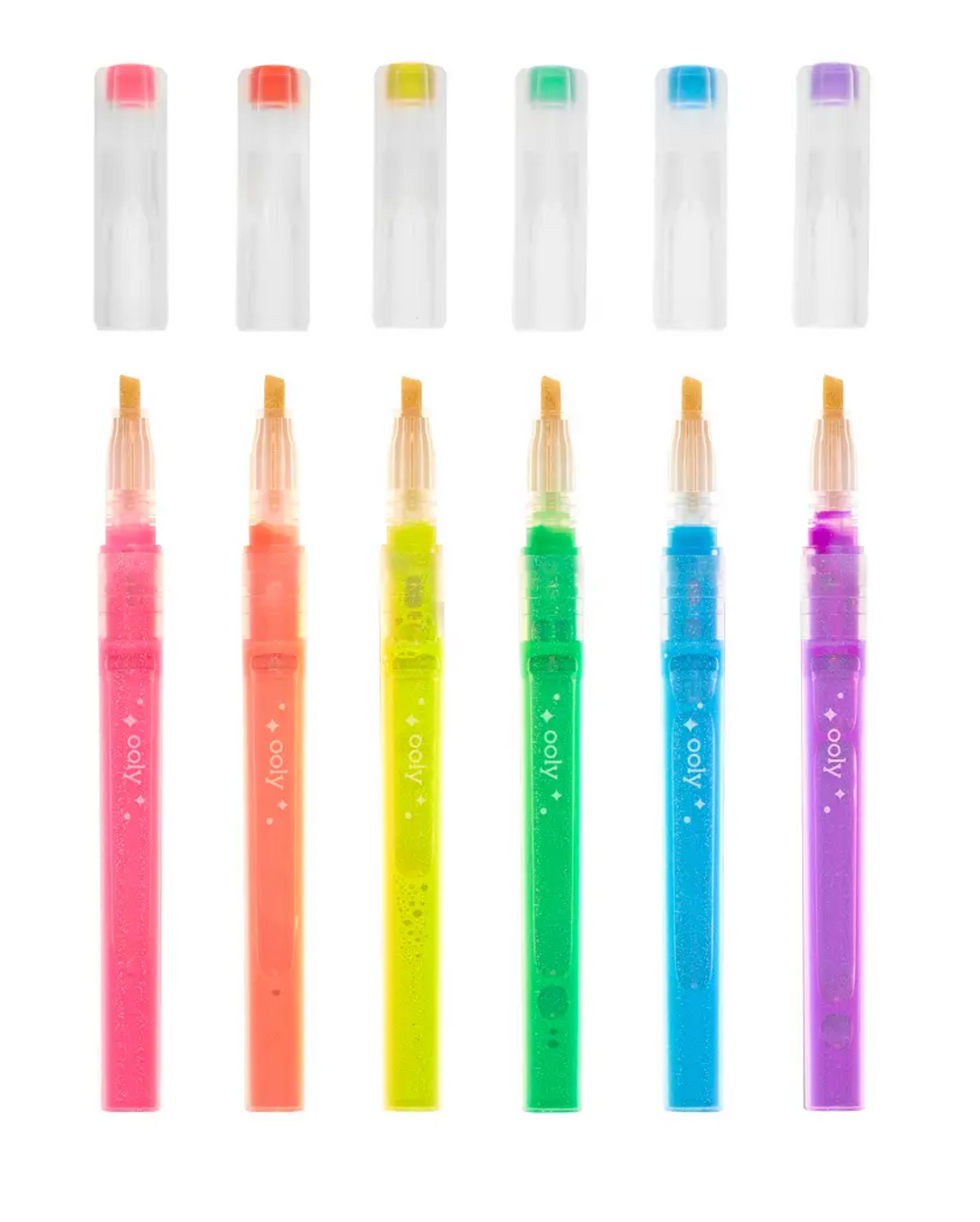 Oh My Glitter! Neon Highlighters - Set of 6 - Victoria's Toy Station