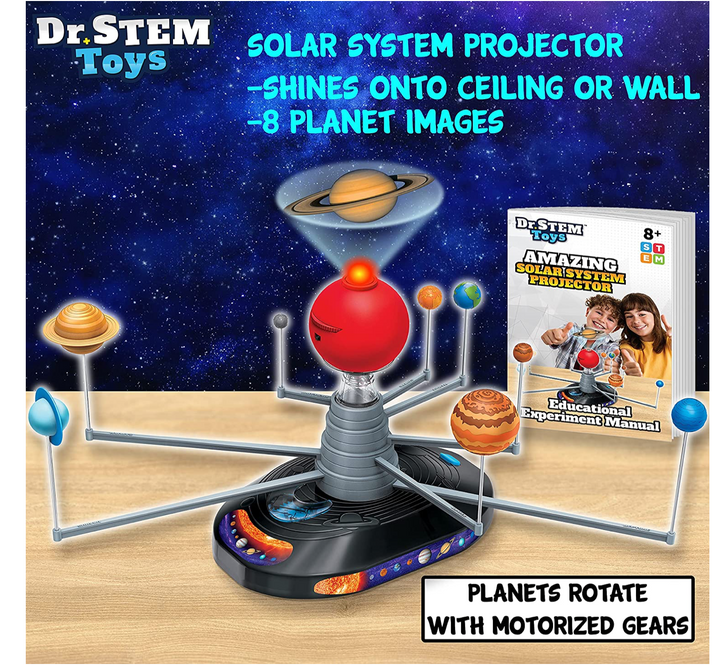 Dr. STEM Toys - Solar System & Planetarium Projector
