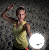 White Nightball Volleyball