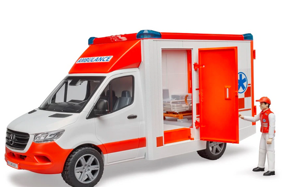 MB Sprinter Ambulance w/ Driver and Light + Sound Module 