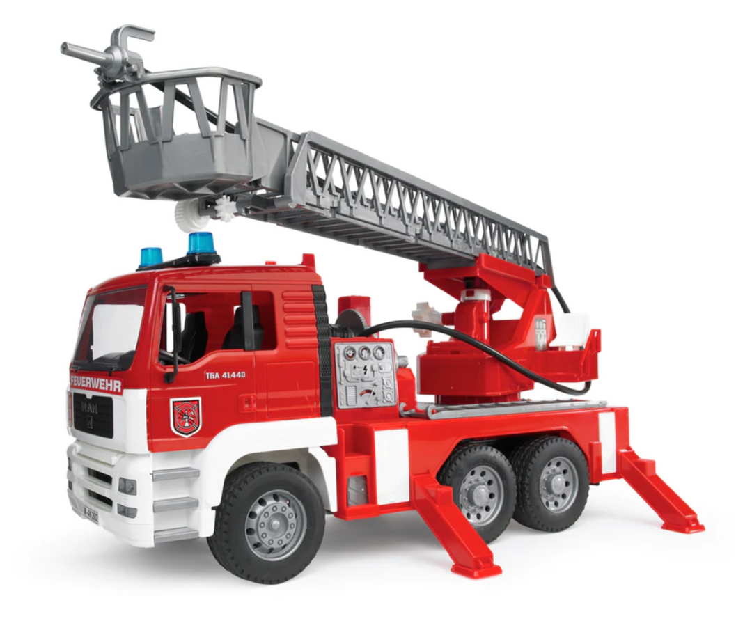 Man TGA Fire Engine w/ Ladder Water Pump and Lights