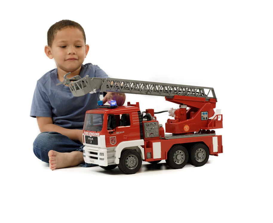 Man TGA Fire Engine w Ladder Water Pump and Lights Victoria s