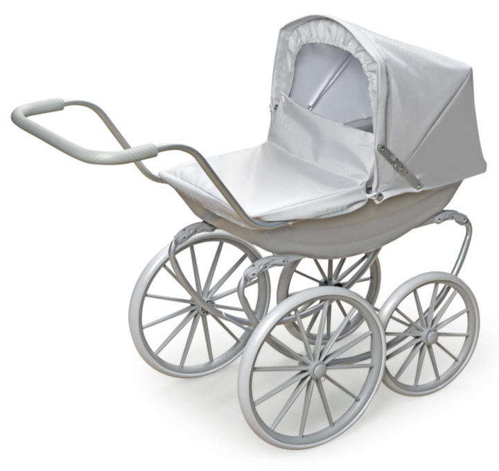 London Doll Pram – Executive Gray - Victoria's Toy Station