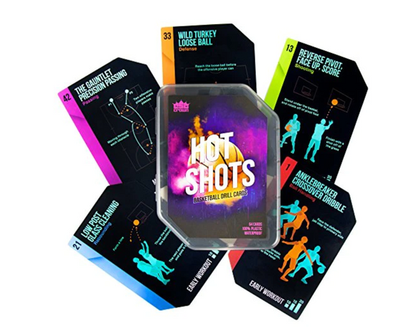 Hot Shots Basketball Drill Cards