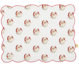 CLASSIC SANTA SET OF TWO PLACEMATS & TWO NAPKINS