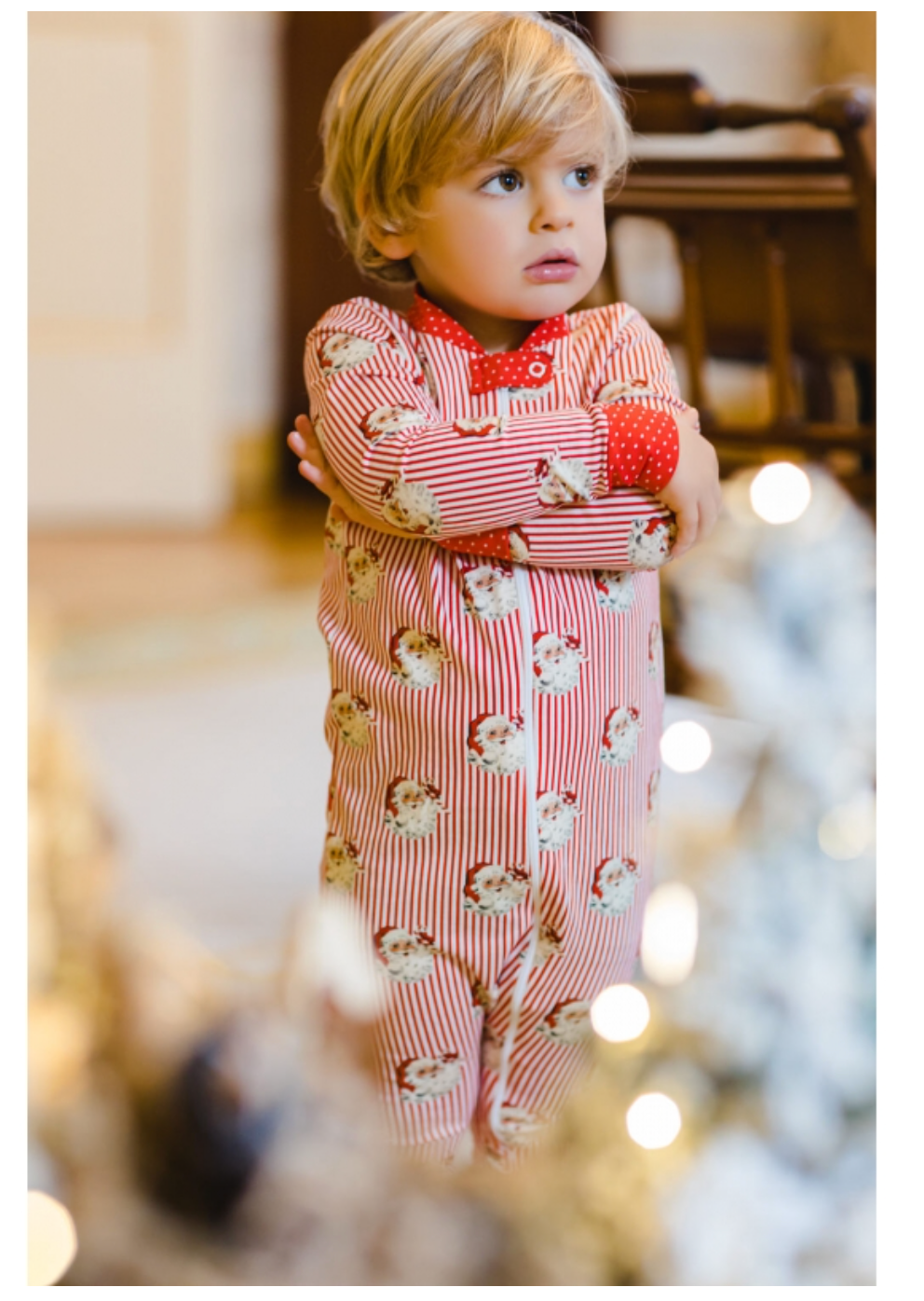Classic Santa Baby Boy Pajama