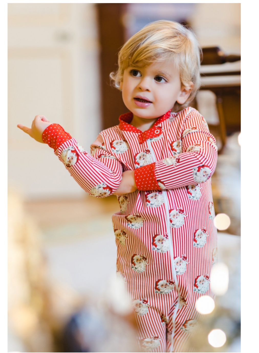Classic Santa Baby Boy Pajama