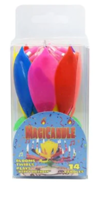 Multi Color MagiCandle Music Candle
