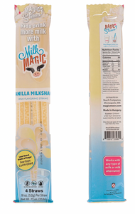 Milk Magic Vanilla Milkshake Straws