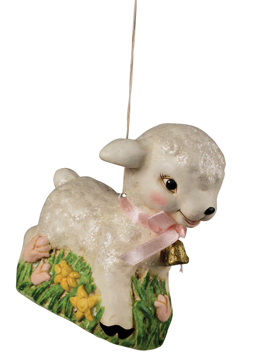 Retro Lamb Ornament - Victoria's Toy Station