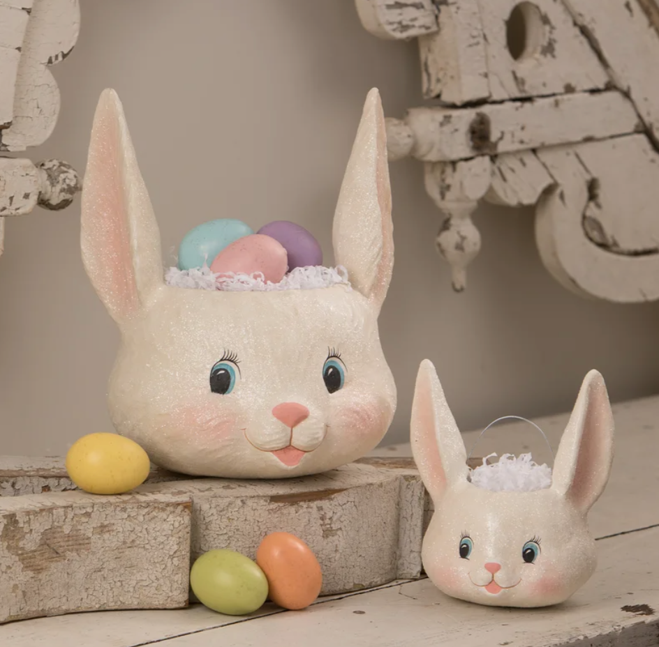 Sweet Bunny Head Bucket Small - Victoria's Toy Station