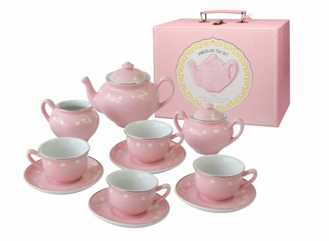 Porcelain Tea Set - Victoria's Toy Station