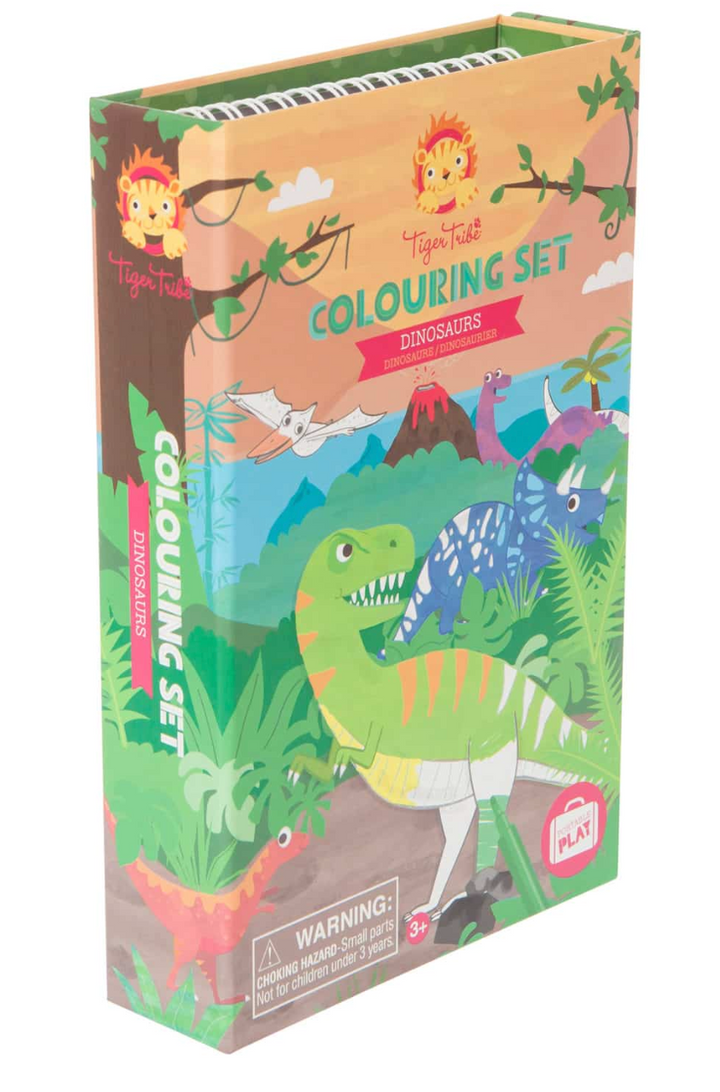 Dinosaur Coloring Set