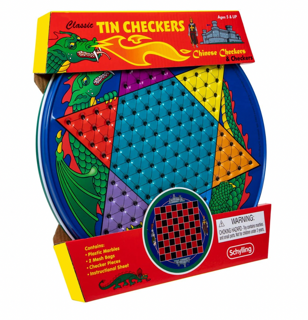 TIN CHINESE CHECKERS - Victoria's Toy Station