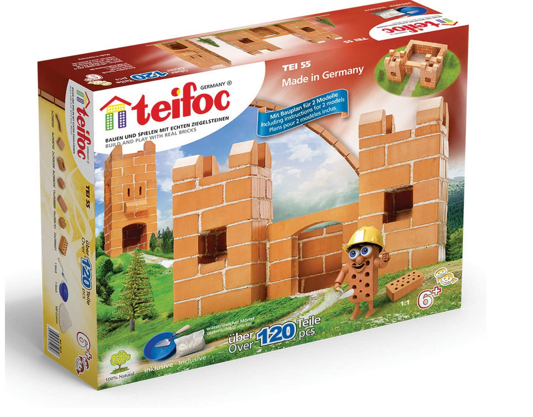 Small Castle Brick Construction Set