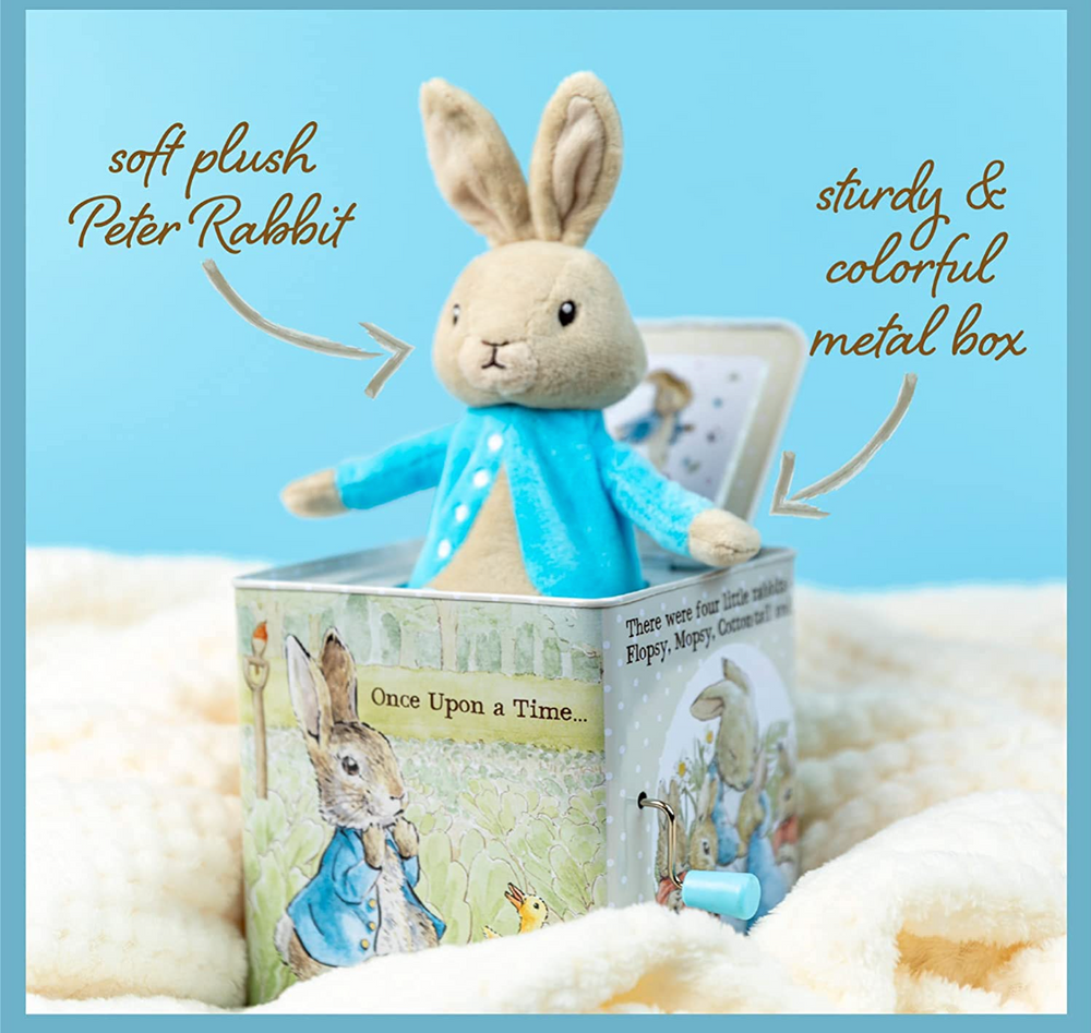 Beatrix Potter Peter Rabbit Jack in the Box - Victoria's Toy Station