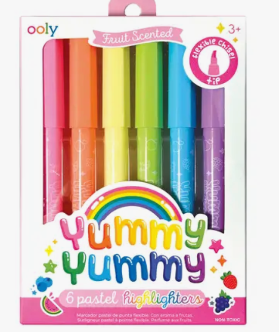 Yummy Yummy Scented Highlighters - Set of 6
