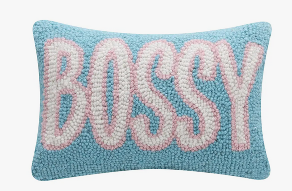 Bossy Pillow 8x12