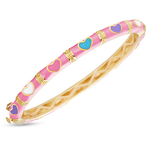 Bamboo Heart Bangle