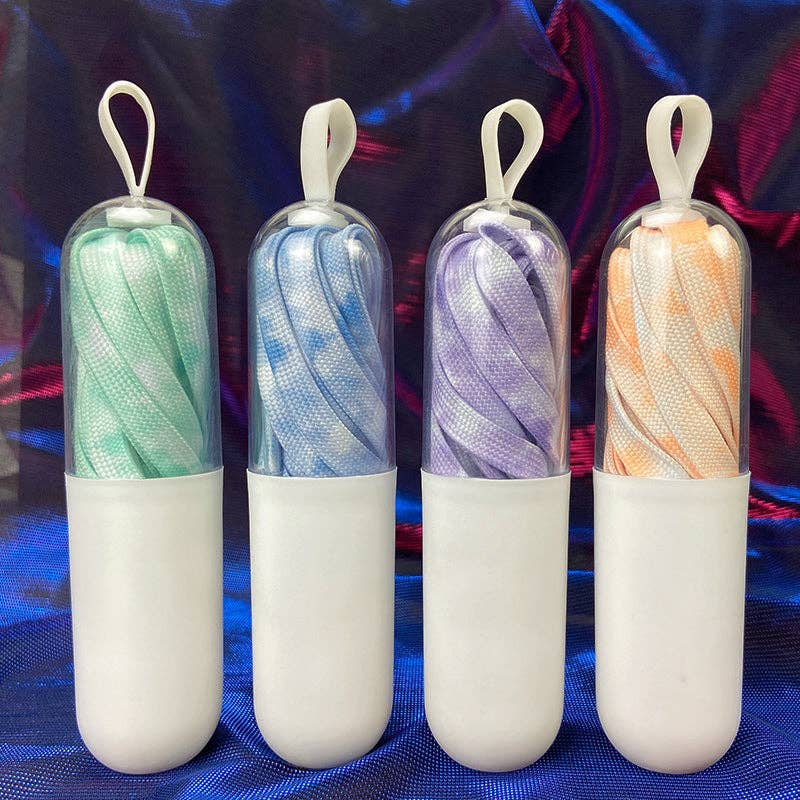 Tie Dye Colorful Shoe Laces - Multi Color Available